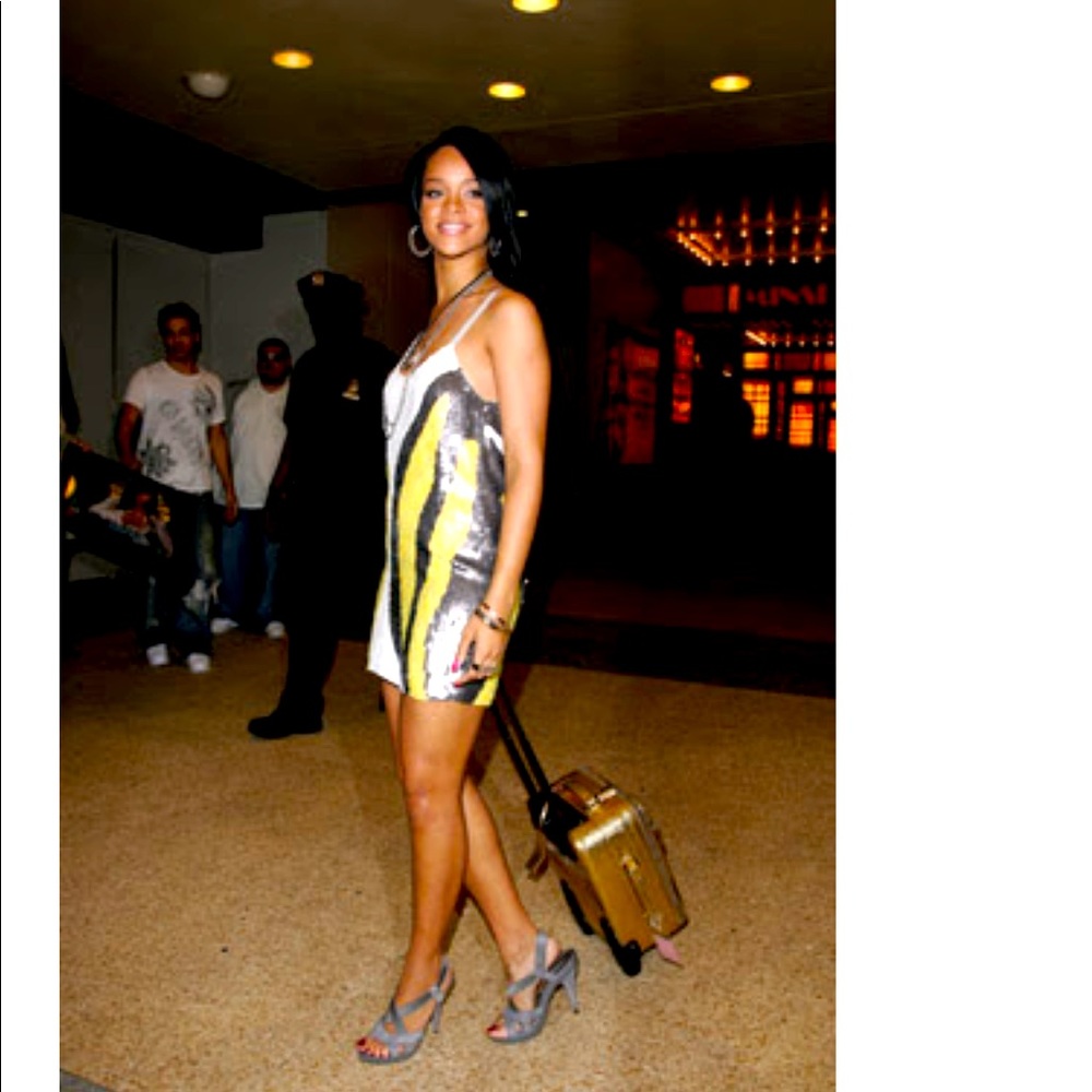 Rihanna were same model of the dress